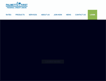 Tablet Screenshot of palmettofirst.com